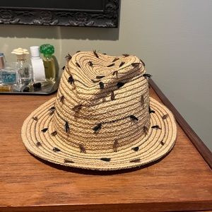 Beautiful Lola for J. Crew straw hat. Excellent condition.